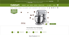 Desktop Screenshot of cuisinart.com